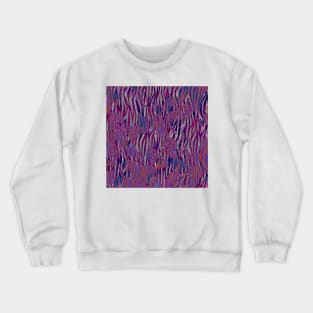 Pansies in Grass Crewneck Sweatshirt